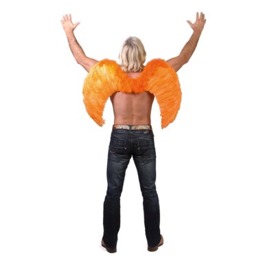 Angel Wings Orange - Mega size 80x56cm